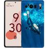 Diver Diving Phone Case For Google Pixel 9 8 7 6 Pro XL 8A 6A 7A 5G Soft Shockproof TPU Black Cover