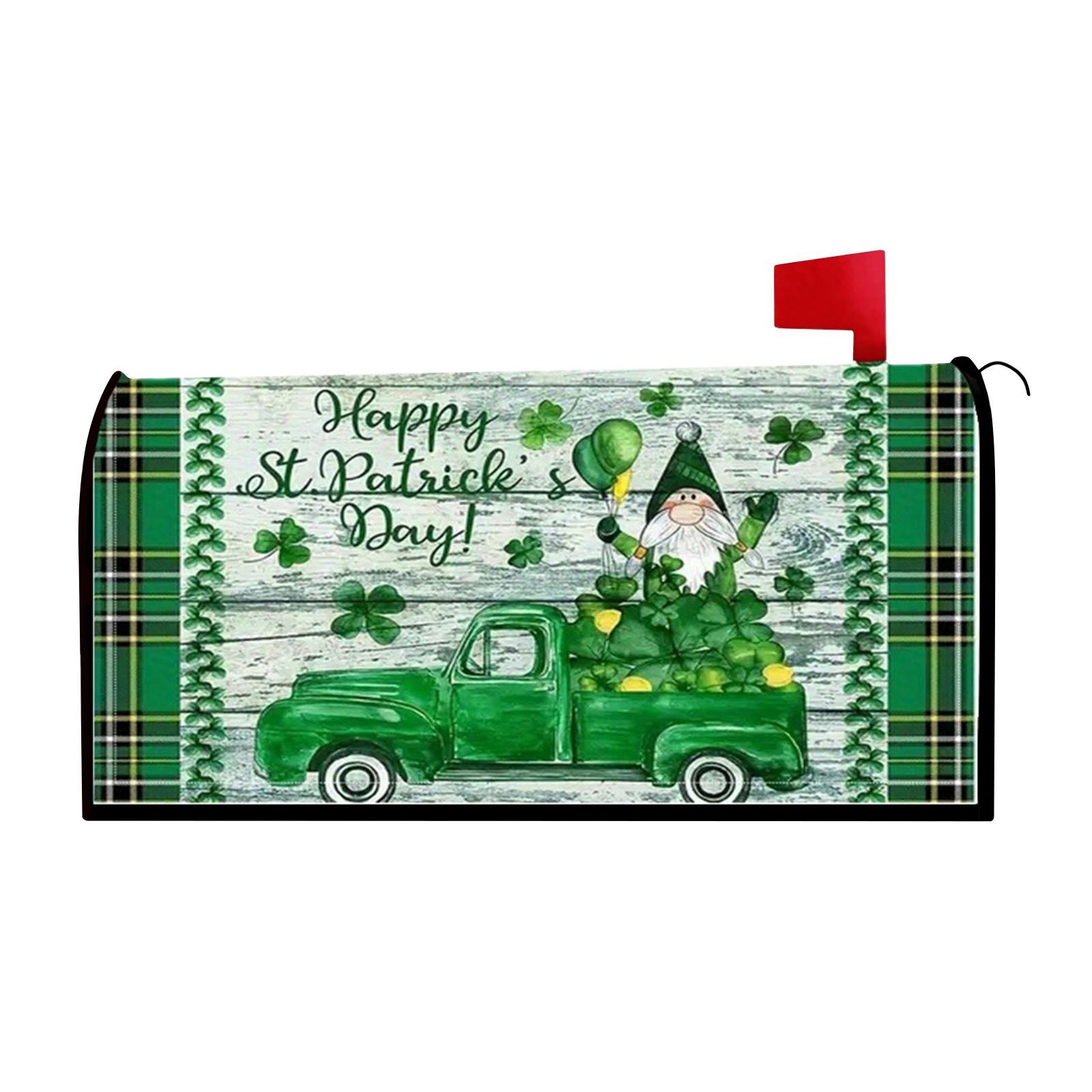 

Різдвяні та зимові прикраси для поштових скриньок підходять для сімей, відкритих подвір’їв і садів One Size