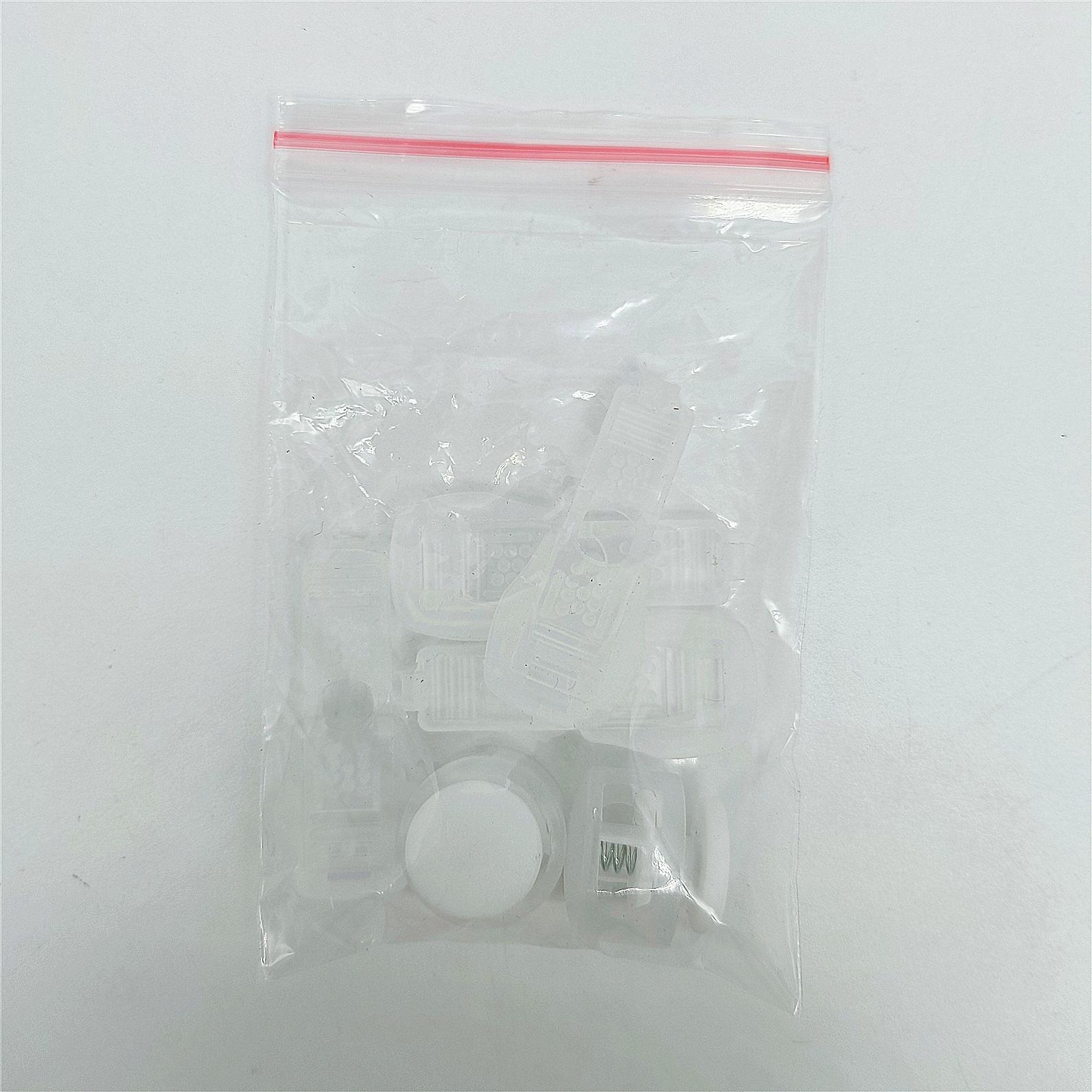 

Детская пряжка для шнурков без завязывания с пружиной и фиксатором One Set: 2 Spring Buckles, 4 Flat Tail Clips белый