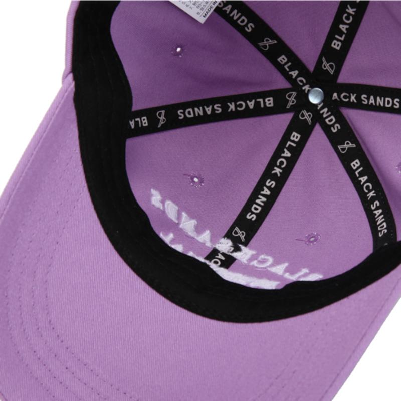 BLACK SANDS Chillax Essential Embroidered Ball Cap_Light Purple