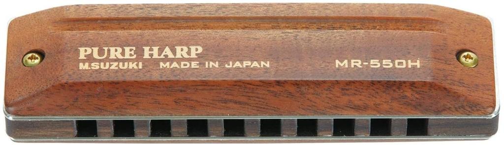 SUZUKI 10ti jamková harmonika PURE HARP MR-550H G tón