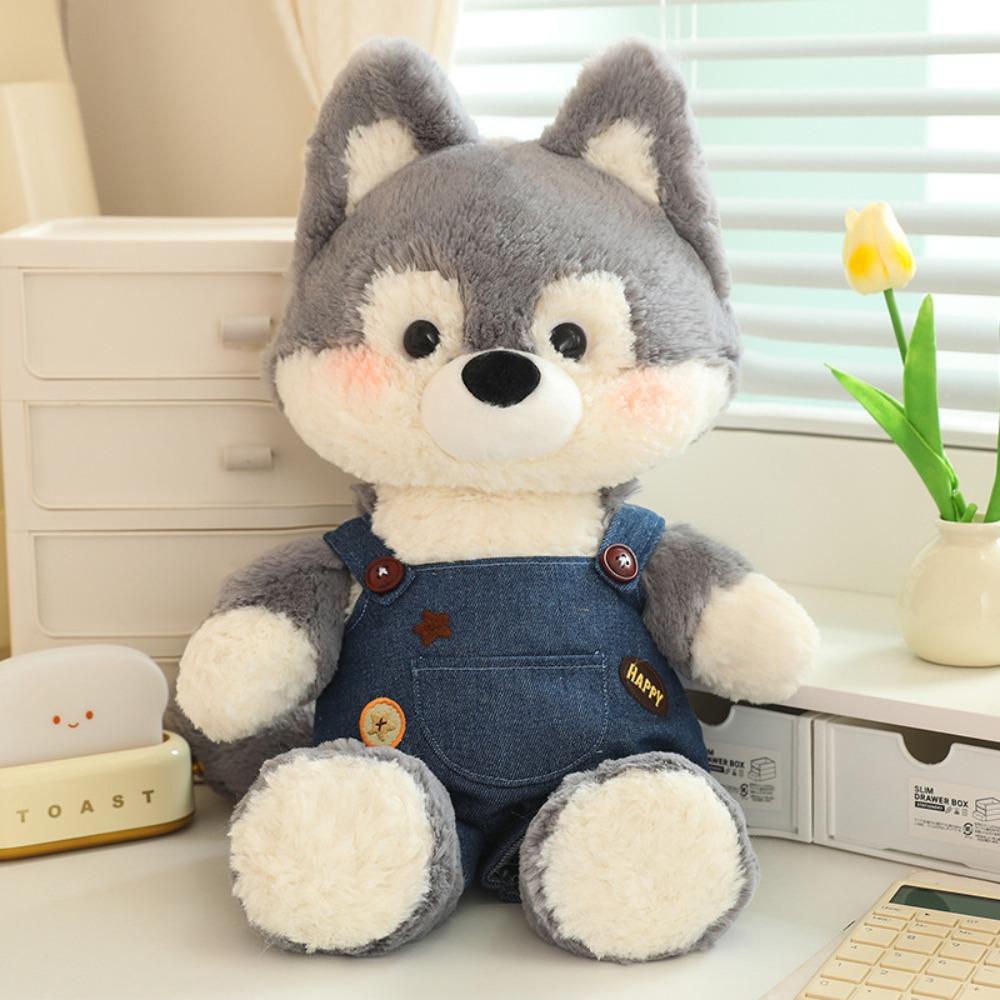 

Cartoon Cartoon Stuffed Animals Fluffy Animal Plushies Dolls Running Wolf Plush Toy Kids Toys style 4