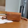 The First Layer Cowhide Small Bag for Women In Summer New Niche Retro Leather Shoulder Bag Temperament Versatile Crossbody Bag