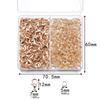 500Pcs/Box Jewelry Making Kit Lobster Clasps & Jump Rings With Box For Diy Chain Necklace Bracelet Anklet Supplies Connectors