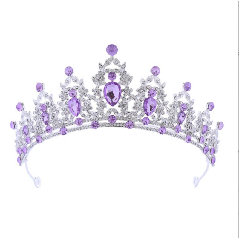 Brautkrone Kopfschmuck Geburtstag Hochzeit Haarband Schmuck Königin Hochzeit Legierung Kopfschmuck Haaraccessoire Krone