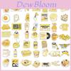 50 Original Yellow Salt Ins Graffiti Stickers For Personalizing Guitar Notebook Luggage Diy Waterproof Decals
