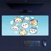 Chiikawa Print  Cushion Non-slip Laptop Tablet Big Mousepad XXL Mat Mini PC Playmat With Lock edge