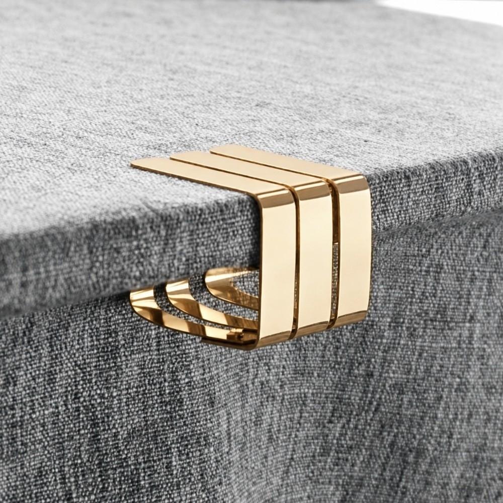 4 PCS Thickened Design Tablecloth Clips Stainless Steel Table Cover Holders Home Kitchen