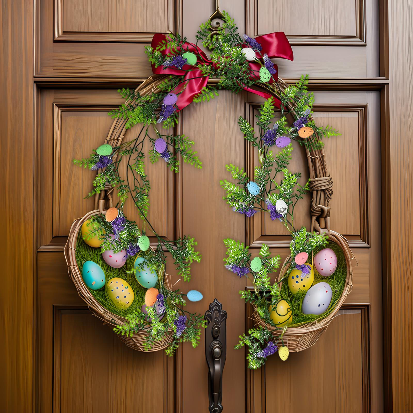 

Гирлянда из пасхальных яиц для весеннего декора дома Style B