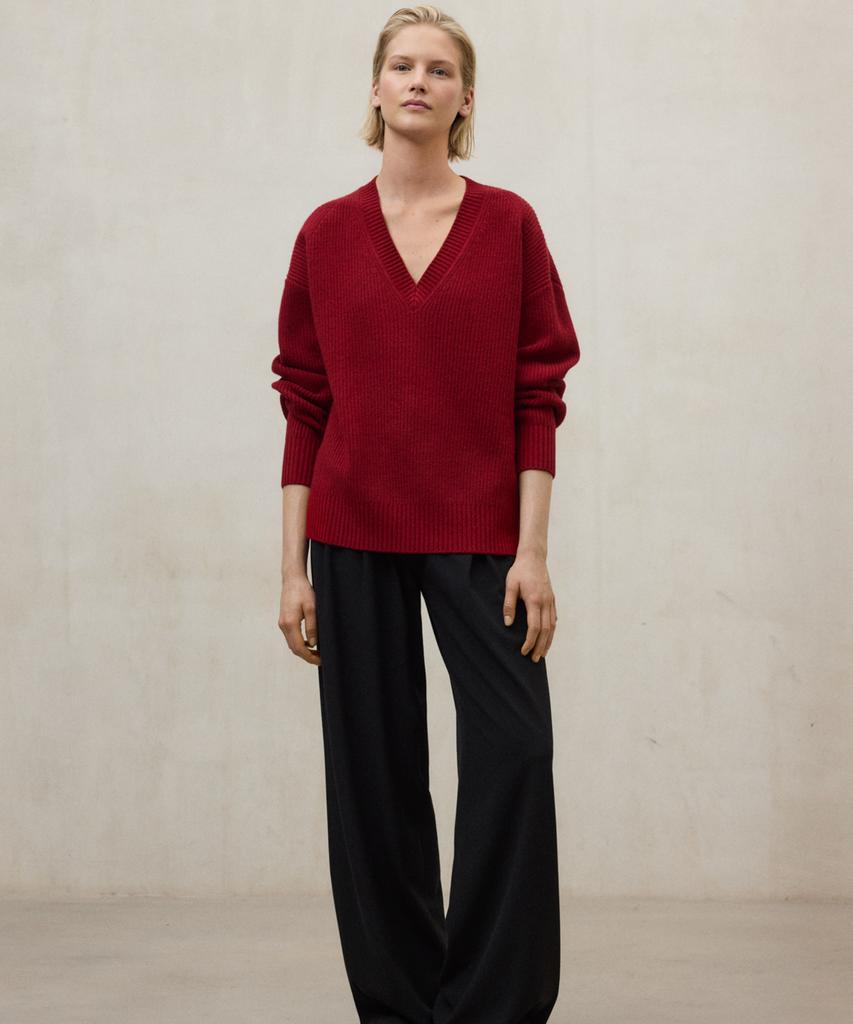 Ekoalpeu Women'S Red Azalea Sweater