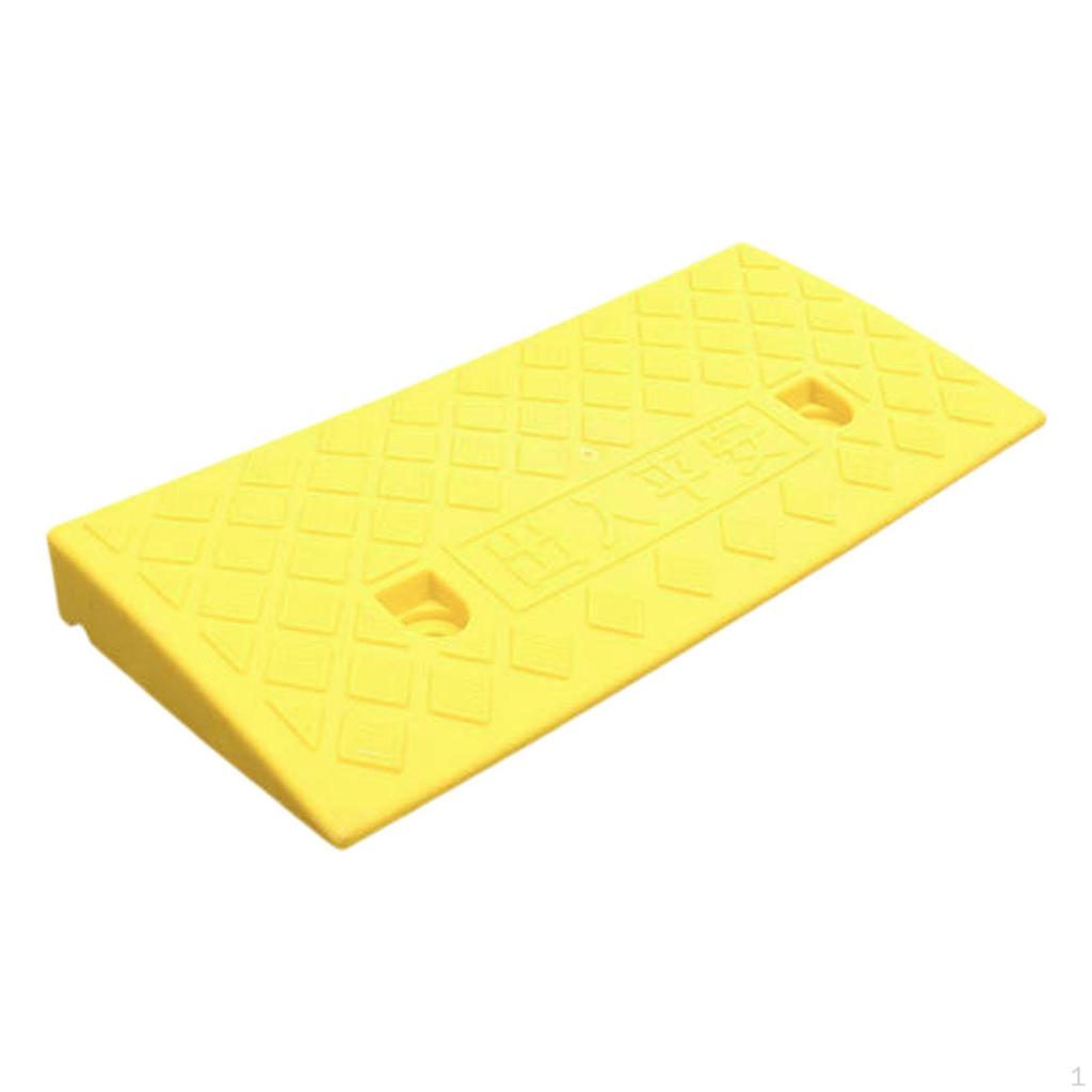Curb Ramp Climbing Triangle Pad Lightweight Heavy Duty Threshold Roadside Slope for