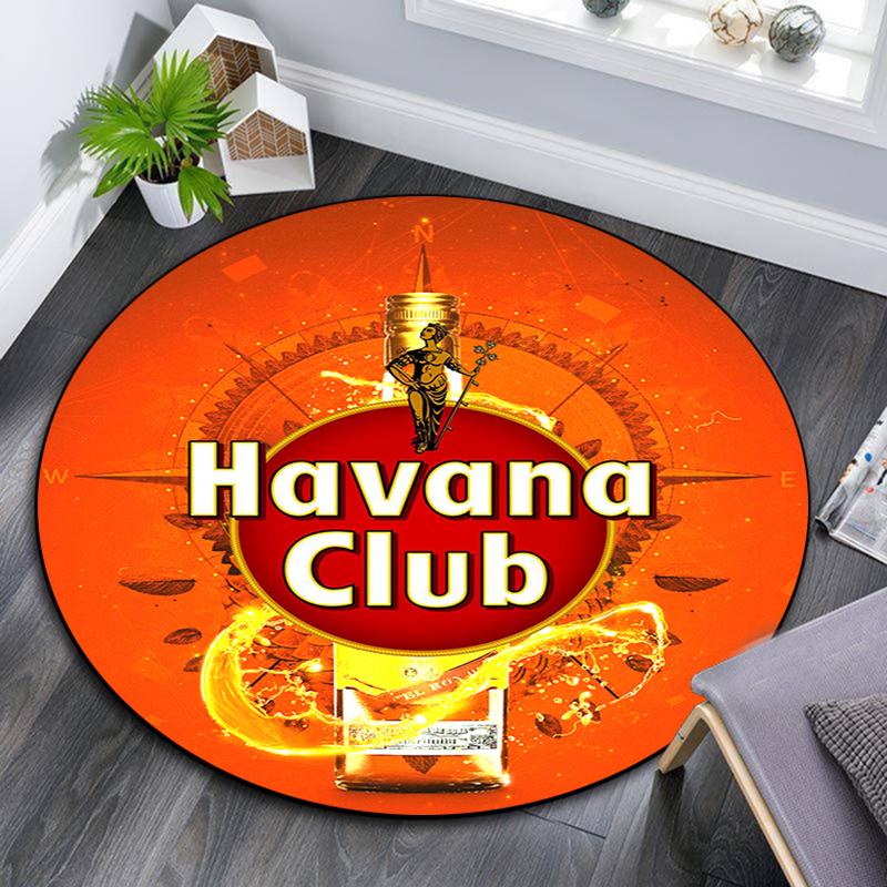 Cartoon Print Round Area Rug,Carpet Rug for Living Room Bedroom Sofa Playroom Decor,Non-slip Floor Mat