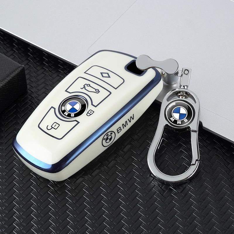 CMU2  Soft TPU For BMW 530i 550i 320i 1 2 3 4 5 Series 118i 225i M240i F20 F21 F30 F31 F25 F01 Car Key Cover Case All-Inclusive Shell