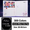 400/528/120 Farben Nagel-Anzeigebuch, Leder-Acryl-Abdeckung, Gel-Nagellack-Anzeige, Farbkarte mit falschen Spitzen und Regal
