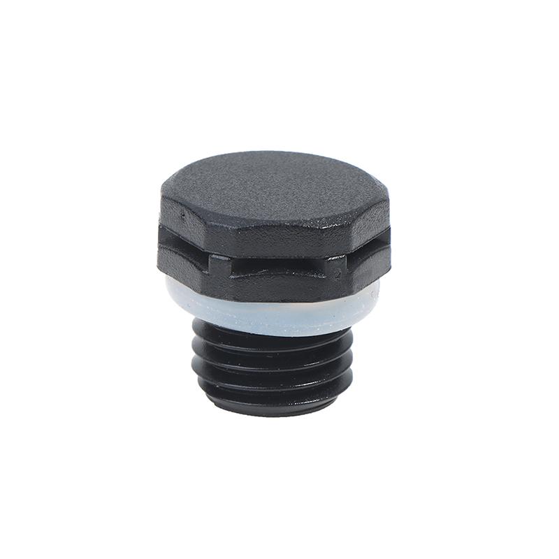 10 Piezas M12*1.5 Válvula de Respiradero Impermeable de Nylon Tornillo en Tapón de Respiradero Protector