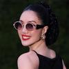 Fashion Round Punk Sunglasses Oval UV Protection Hip Hop Shades Retro Travel Streetwear Eyewear for Women & Men