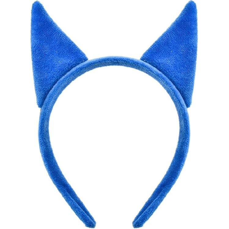 Merroyal Blue Cat Ears Headband Boy Girls Halloween Accessory Cat Costume
