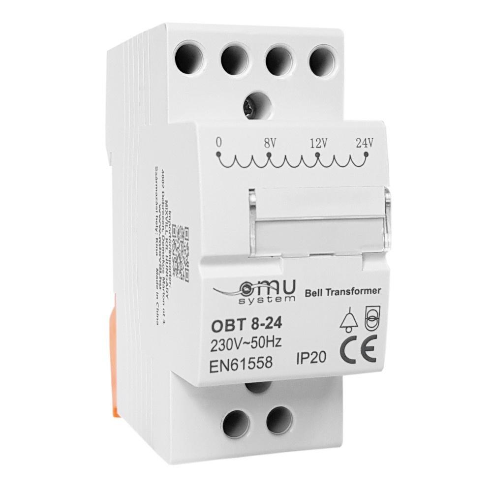 Bell Transformer On DIN Rail Th35 230V 8V 12V 24V Power Supply