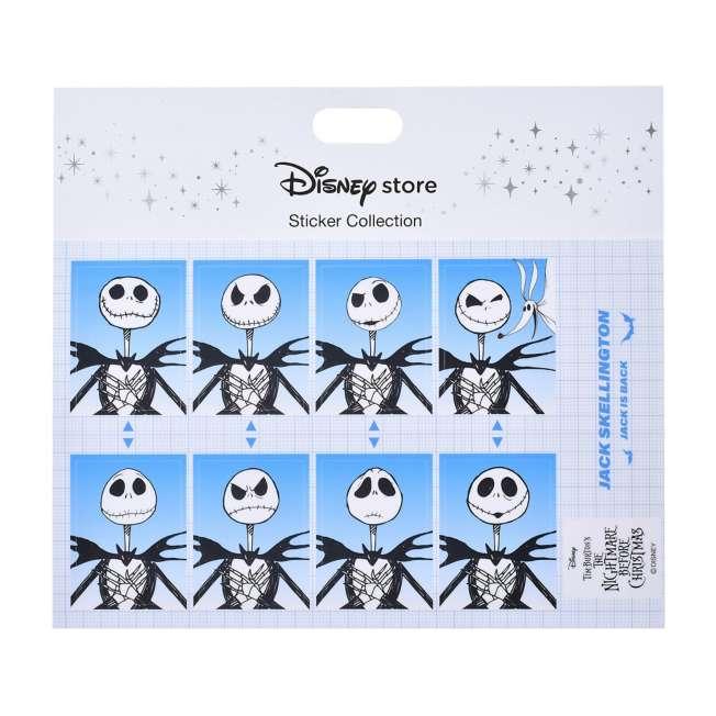 Disney J.Skellington Stickers and ID Photo Style The Nightmare Before Christmas
