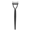 Eyelash Comb Folding Reusable Stainless Steel Eyelash Separator with Cover Cosmetic Tool Black