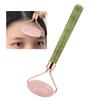 Jadestone Roller Face Massager Skin Tightening Lifting AntiWrinkle Facial Massage Instrument(Pink QuartzJadestone Single Head )
