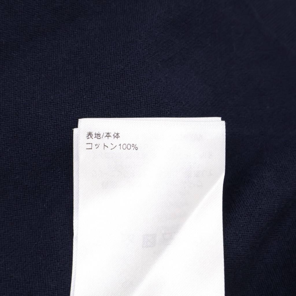 Louis Vuitton Schwarzes HRN42W Signature Kurzarm-Rundhals-Top M NavyUsed