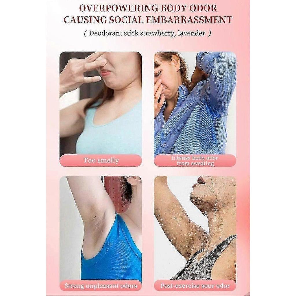 Deodorant Stick for Men & Women, 50g Roll-On Deodorant for Men, Aluminium Free Deodorant Stick, 48H Fresh, Long-Lasting Fragrance Perfume Quality Scen
