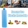 1/2pcs Reusable Ice Crystal Box Freezer Cooler Ice Packs Leak-proof Thickened PE For Refrigerator Cooler Blocks Keep Food F U5W3