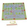 Wooden Letter Matching Game Interactive Fine Motions Development Educational Magnet Puzzle Game