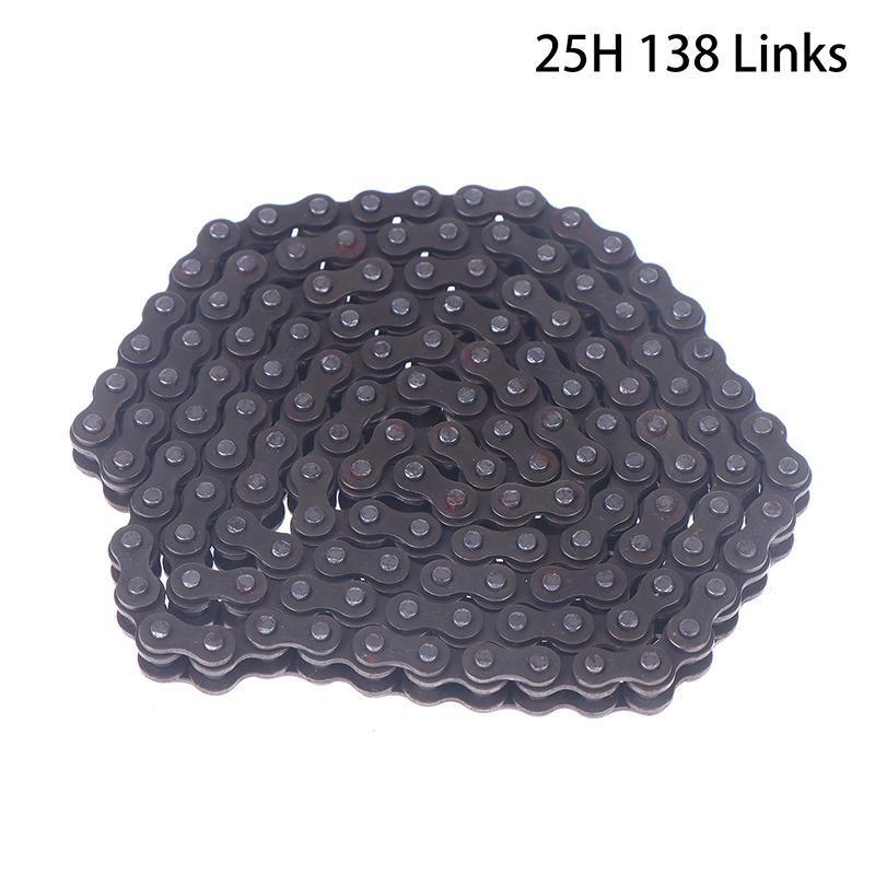 25H Chain With Spare Master Link 49Cc 2 Stroke Engine Atv Quad Go Kart Dirt Pocket Mini Motor Bike Section 62/68/132/136/138/158