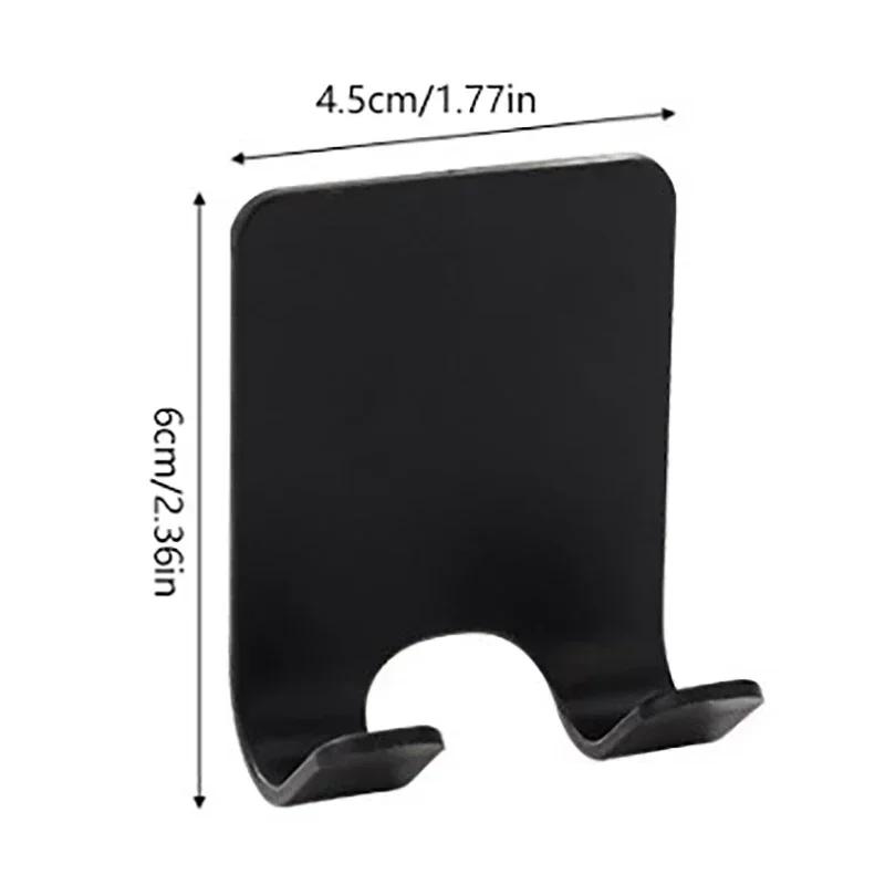 1/2/4/6Pcs Bathroom Razor Holder Storage Hook Wall Men Shaving Shaver Shelf Punch-Free Razor Rack Bathroom Accessories