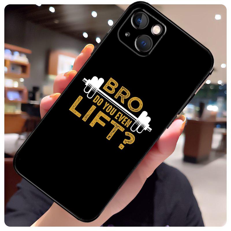 

Motivational Gym Fitness Case For iPhone 17 Pro Max 15 14 13 11 12 16 Pro Max mini 15 16 Plus 16e 17 Air Phone Cover iPhone 16Pro MAX