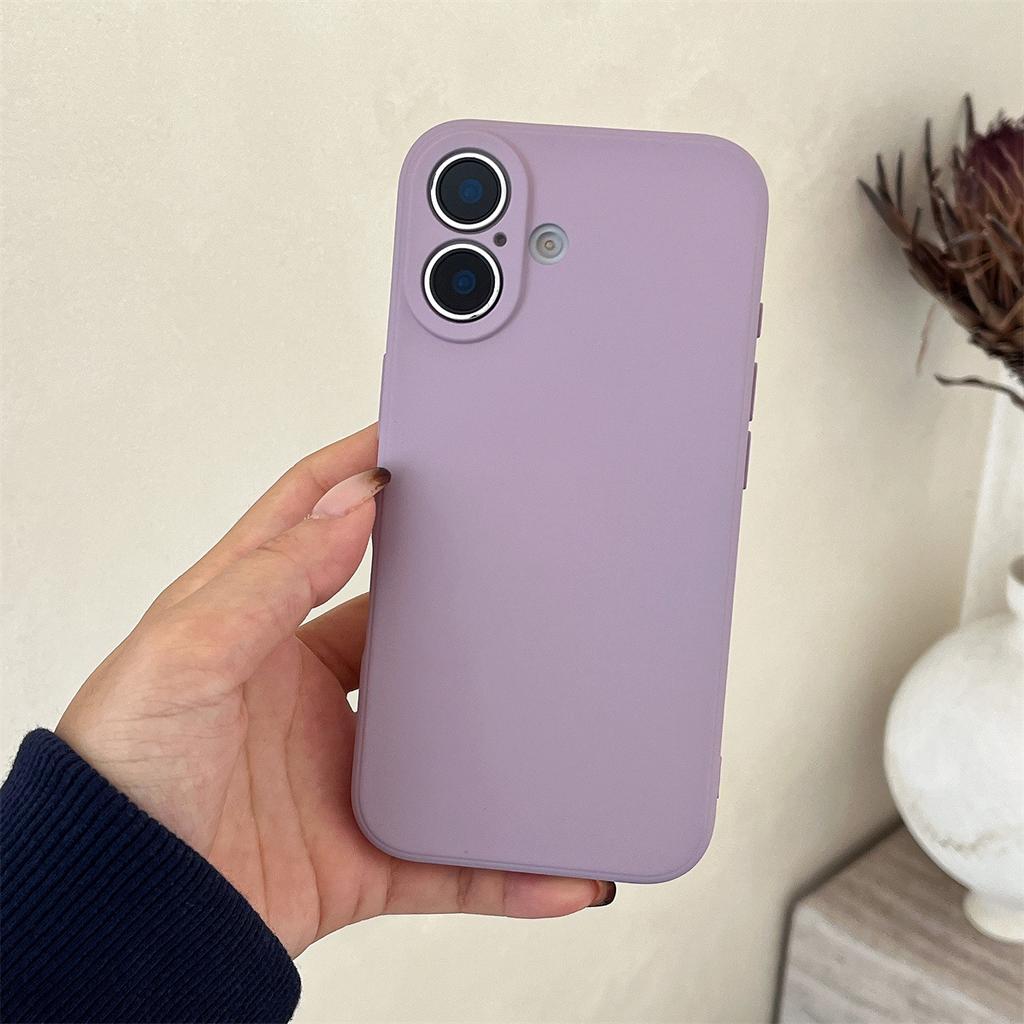 Samsung S24ultra Built In Velvet Cell Phone Case S23PLUS Imitation Liquid Silicone Cube Straight Edge Soft Shell