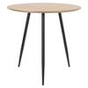 Sottile ROUND TABLE 80cm Natural/black Loft