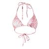 Grace Womens/Ladies Animal Print Bikini Top