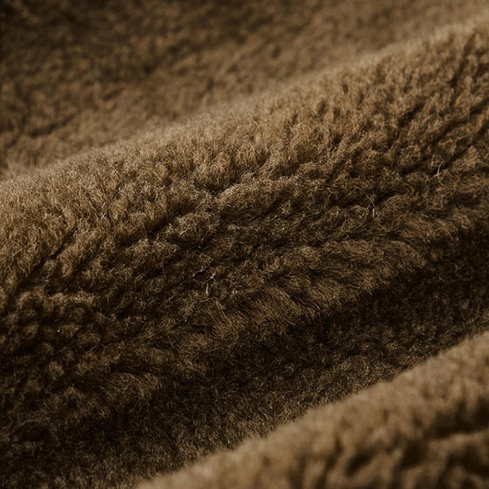 Winter New Fleece Thick Warm Pilot Jacket Men Fashion Casual Windproof Coat Men Autumn Outwear Outdoor Fur Collar Jacket Men