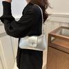Fashionable Pu Leather Underarm Bag For Women Stylish Mid-size Shoulder Bag