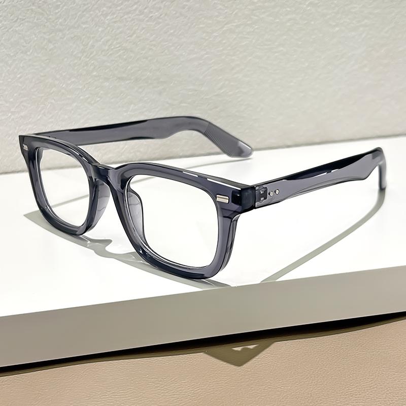 New Retro Classic, Versatile Flat Light Lenses, High-end Shooting Accessories, Small Frame Reading, Anti-blue Light Glasses