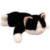 Cute Simulated Cat Doll Plush Toy Stuffed Soft Animal Plush White Gray Kitten Pillow Kids Girls Birthday Gift Pet Toys Deco