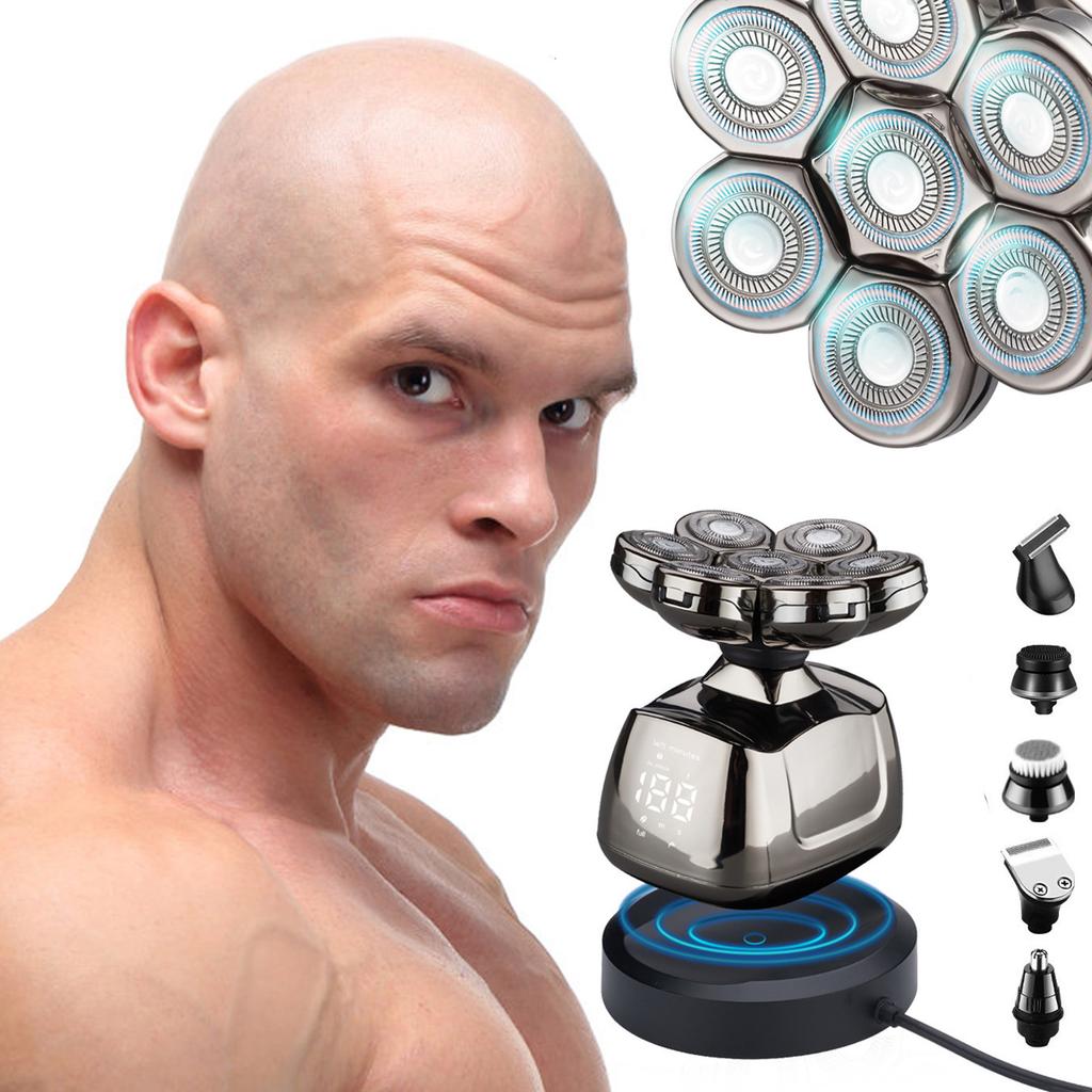 Multifunctional Shaver Men's 6 In 1 Shaver Hair Clipper Nose Hair Remover Set