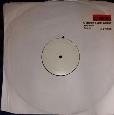 12inch Record DJ STEPHEN & JOHN JORNICK - Words Of Love WL010 BPM Dance White Netherland Dance & Electronica Used