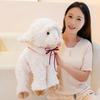 24/35/50cm Cartoon Cute Sheep Plush Doll Soft Curly Hair White Grey Brown Goat Animal Stuffed Toy Home Decor Gift For Children
