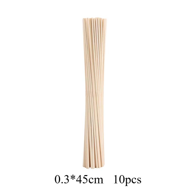 

10/20/50pcs Natural DIY Wood Stickes Handmade Extra Thick Rattan Aromatherapy Diffuser Refill Sticks Woodworking Rattan Stick