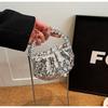 Glamorous Sequin Chain Bucket Bag Women's Urban Minimalist Shoulder Bag