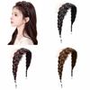 Pearl Adjustable Fishtail Braid Headband Easy Wig Headband  Suitable for Daily and Casual Wear