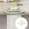 2x Hair Catcher Handle Design Drain Guard Replacement Kitchen Accsesories Up Sink Stopper Bathroom