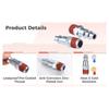 A84E-Quick Connect Adapters 25 PCS 1/4 Inch NPT Male Industrial For Air Plugs For Air Compressors