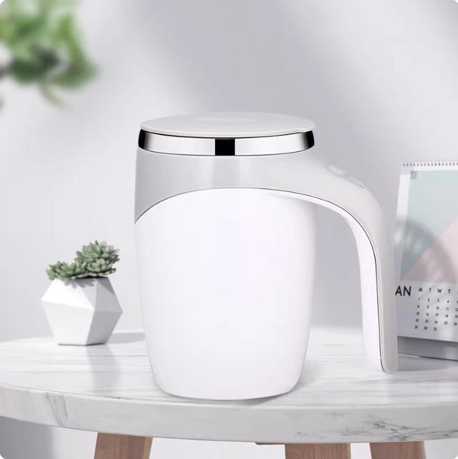 

German Electric Automatic Mixing Cup with Thickened Stainless Steel and Magnetic Rotation 380ml
