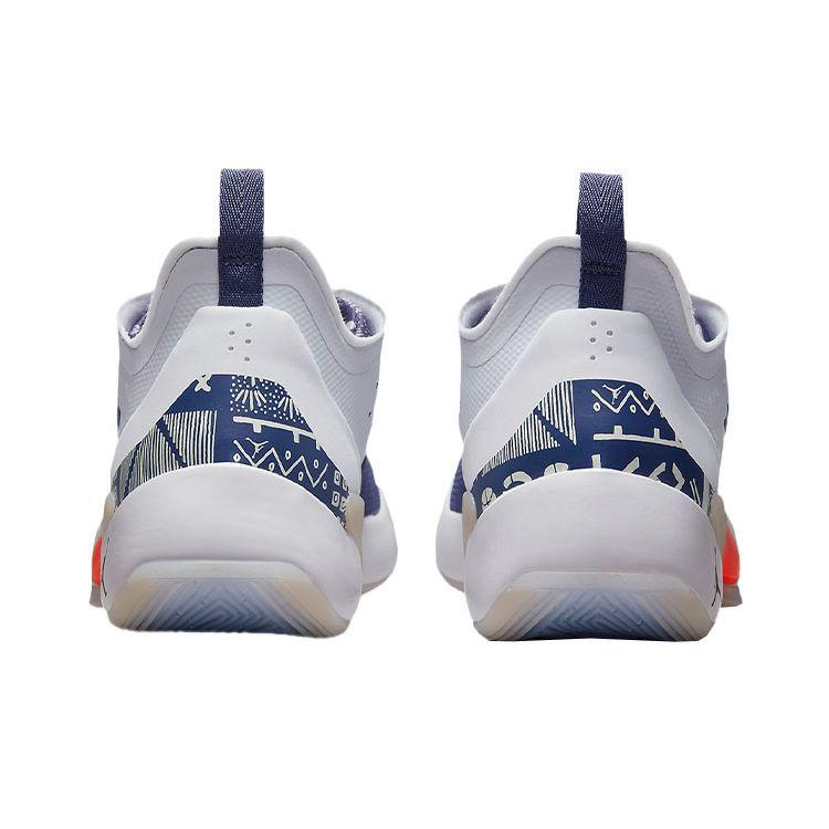 Air Jordan Luka 1 Quai 54 Heren Sneakers Wit Light-Bone Neutraal-Indigo FB1806-150