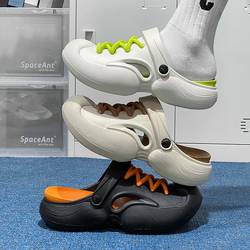 Men's sandals thick soles new large size fashion men's slippers EVA light comfortable breathable casual sandals men's shoes